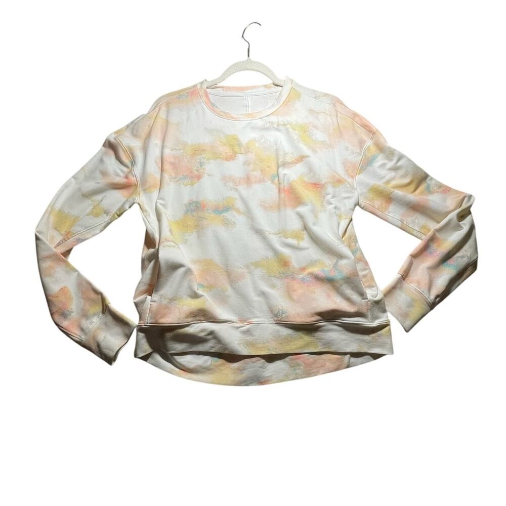 Target Brand Athleisure Sweater -Fits L or Oversized M-Soft Lounge Pullover-EUC